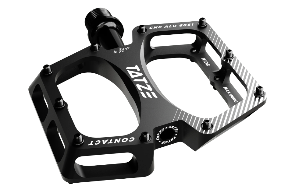 mountain biking bike pedals Eastern Linx MTB Flat Pedals - Yellow